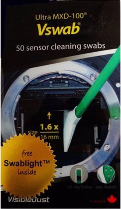 Actual product image Visible Dust MXD-100 V-Swab
