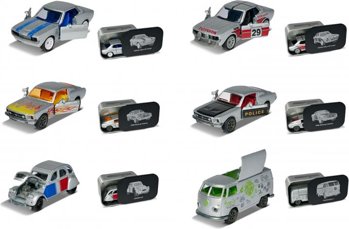 Productafbeelding Majorette Vintage Deluxe metalen serie, 6-soort.