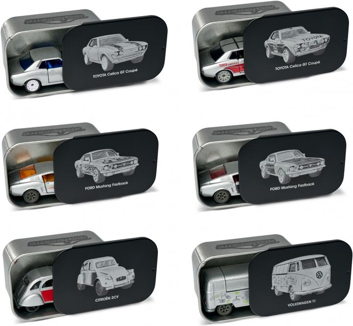 Productafbeelding Majorette Vintage Deluxe metalen serie, 6-soort.