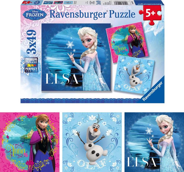 Immagine prodotto Ravensburger Puzzle di Disney Frozen: Elsa (147 pezzi)