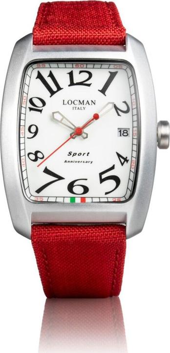Immagine prodotto Locman Orologio da uomo Italia Sport Anniversary rosso Ref. 0471 (Orologio da polso analogico, 1842.60 mm)