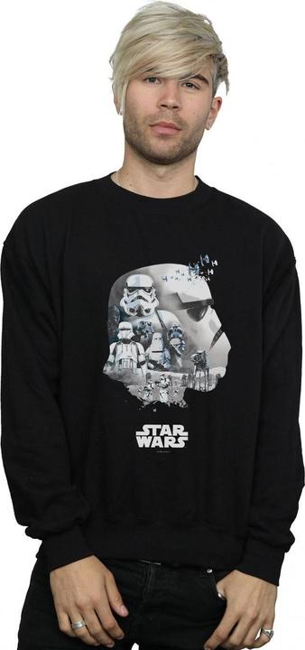 Produktbild Star Wars Stormtrooper Montage Sweatshirt (L)