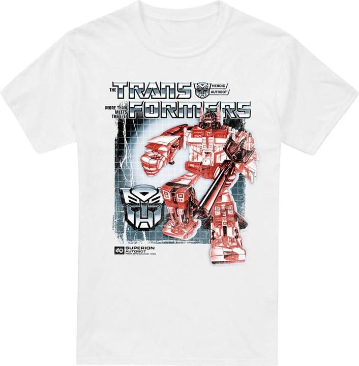 Actual product image Transformers Mens Superion Box 40th T-Shirt (L)