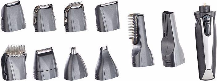 Produktbild Sichler Men's Care 10in1-Ganzkörper-Trimmer für Rasur, Frisur & Pflege, wasserfest IPX7