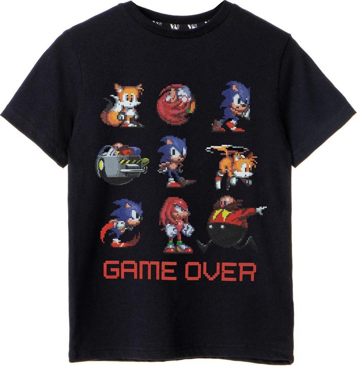 Immagine prodotto Sonic The Hedgehog Maglietta Game Over per ragazzi (146, 152)