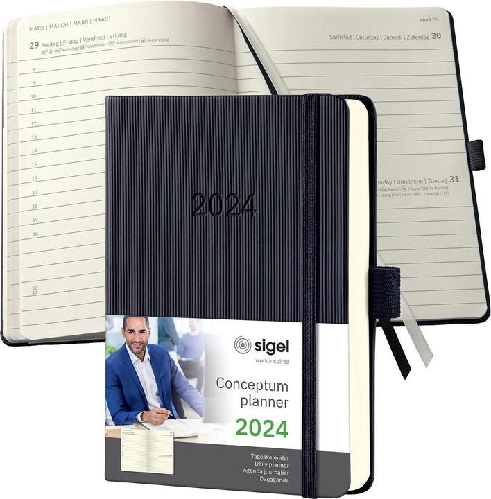 Produktbild Sigel Tagesagenda (15 x 10.8 cm, Deutsch)