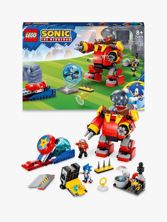 Produktbild LEGO Sonic vs. Dr. Eggmans Death Egg Robot (76993, LEGO Sonic)