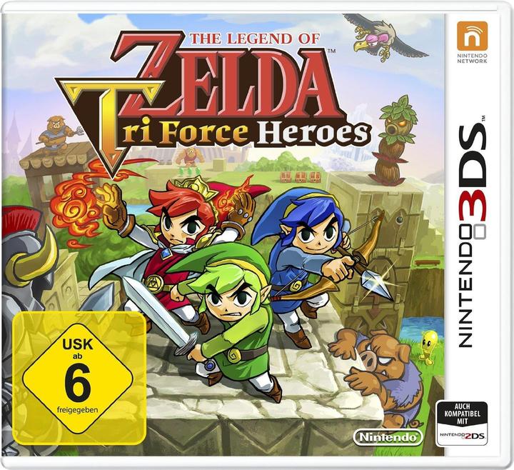 Produktbild Nintendo The Legend of Zelda: Tri Force Heroes (3DS, 3DS XL, DE)