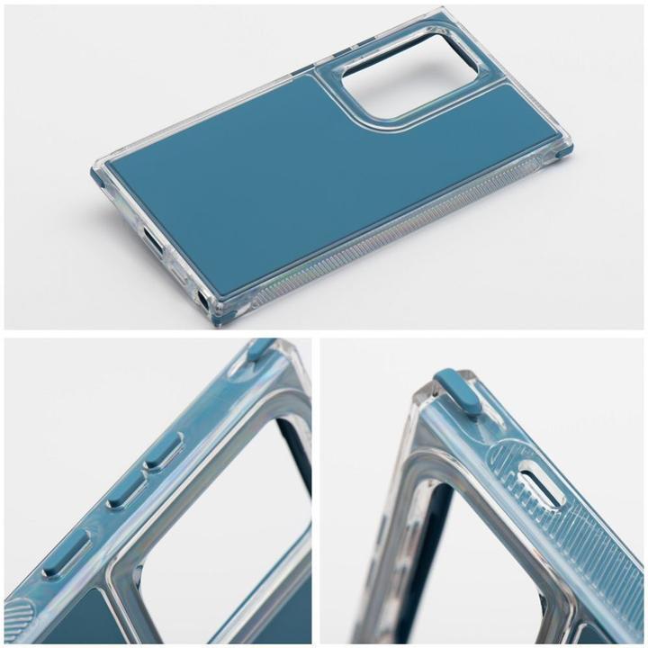 Actual product image OEM LCD display! MATRIX Case for SAMSUNG S25 blue (Samsung Galaxy S25)
