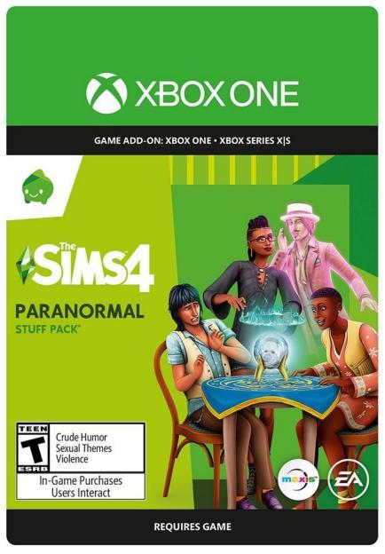 Image du produit Microsoft Pack d'accessoires Les Sims 4 Phénomènes paranormaux (Xbox One X, Xbox Series X, Xbox One S, Xbox Series S)