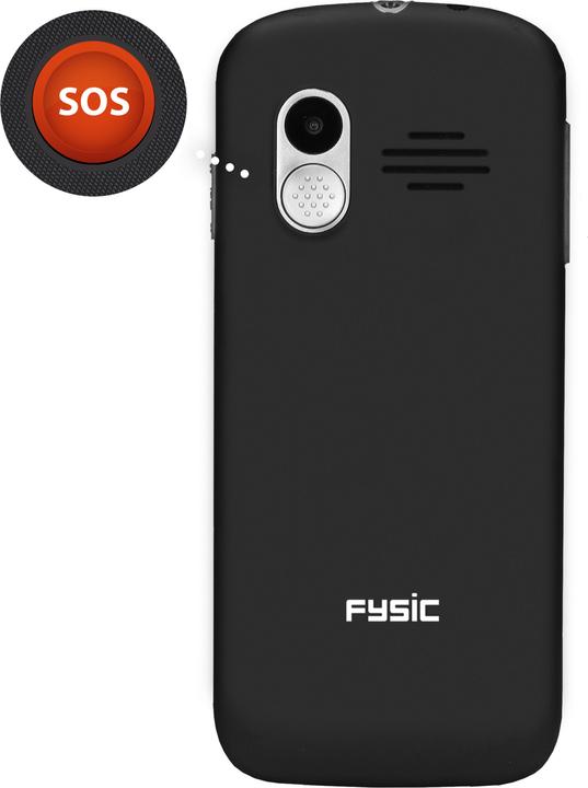 Immagine prodotto Fysic F10 - Telefono mobile per anziani con SOS Paniekknop - Zwart (2.20", 4G)