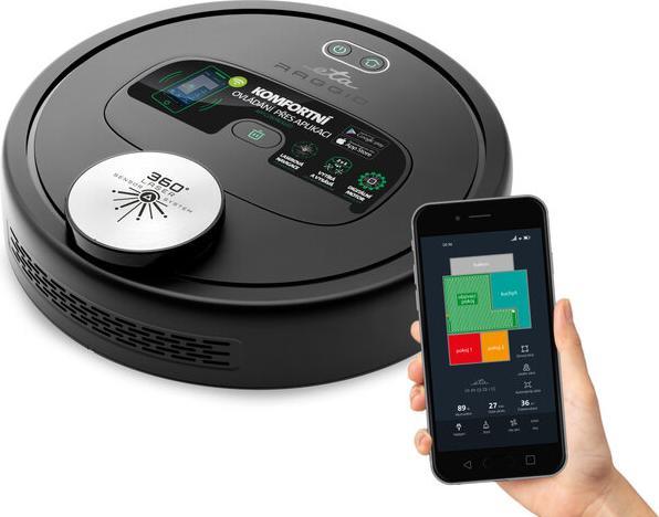 Produktbild ETA Raggio Roboter-Staubsauger Beutellos