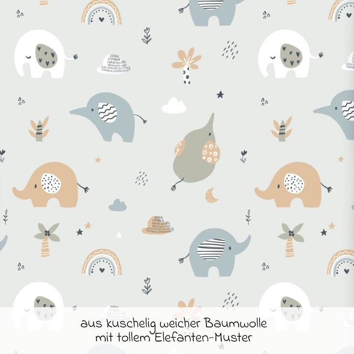 Produktbild Herding Kinder-Bettwäsche "Elefant"
