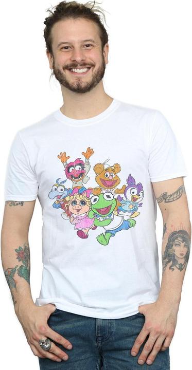 Immagine prodotto Disney The Muppets Muppet Babies Colour Group Maglietta Uomo (4XL)
