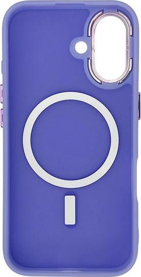 Actual product image Hurtel Fashion Case MagSafe for iPhone 16 - purple (Apple iPhone 16)