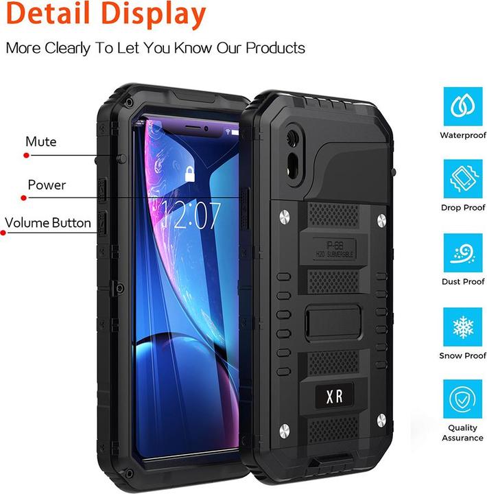Image du produit Cadorabo Housse d'extérieur Protection à 360 degrés (Apple iPhone XR)