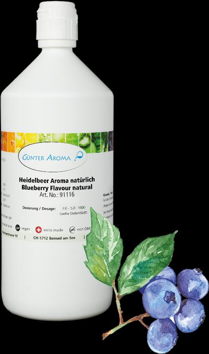 Produktbild Günter Aroma Heidelbeer Aroma natürlich (1000 g)