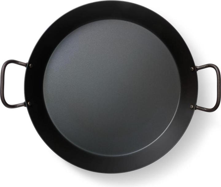 Produktbild Skottsberg Paella Pfanne Carbonstahl, 38 cm Durchmesser, zwei Griffe (38 cm, Paella Pfanne, Carbonstahl)
