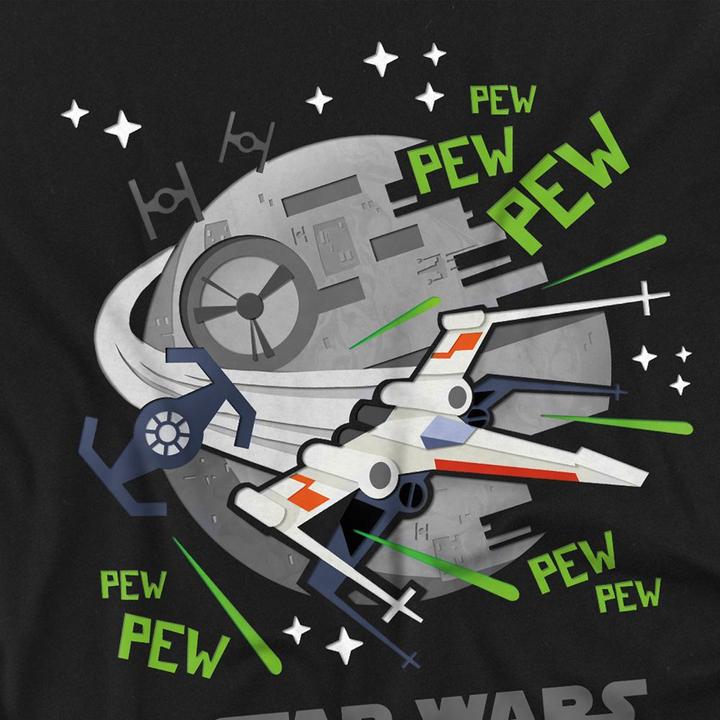 Immagine prodotto Star Wars Pew Pew Maglietta X-Wing Adulto Unisex (XL)
