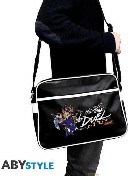 Actual product image ABYstyle YU-GI-OH - Messenger Bag Its time to duel - Yug - Vinyl