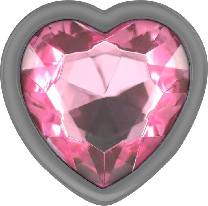 Immagine prodotto Intense Plug Anale In Metallo Alluminio Cuore Rosa Taglia L