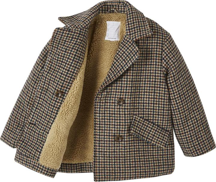 Image du produit Vertbaudet Veste à carreaux pour filles, doublure en polaire de nounours, rembourrage en polyester recyclé (104)