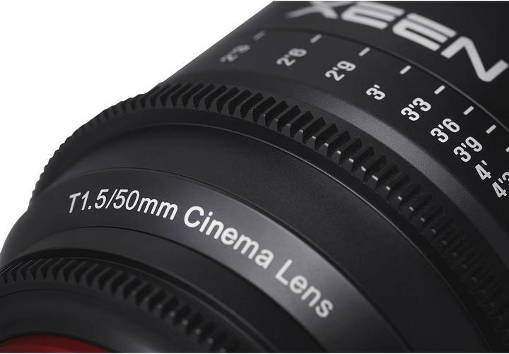 Immagine prodotto Samyang Xeen 50mm T1.5 FF Cine, Canon EF (Canon EF, Full-frame)
