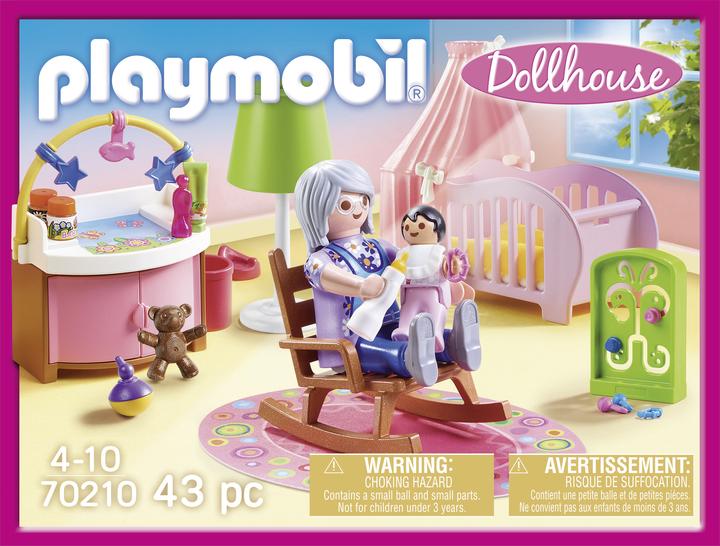Image du produit Playmobil Chambre de bébé (70210, Maison de poupée Playmobil)