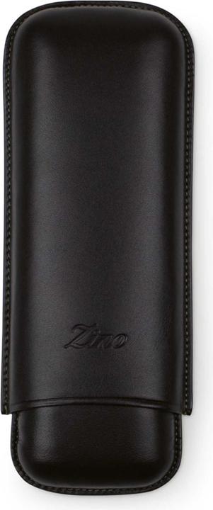 Actual product image Zino Leather Cigar Case Robusto XL-2 black (1 x)