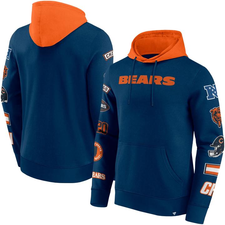 Image du produit Fanatics Chicago Bears NFL Sleeve Prints Hoody (M)