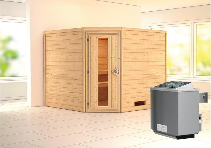 Immagine prodotto Karibu Leona senza bordo del tetto (9 KW di controllo interno)