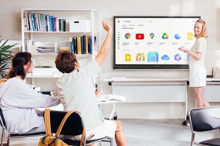 Actual product image Viewsonic IFP7552-2F 75IN 40Point Touch (3840 x 2160 Pixels, 75")