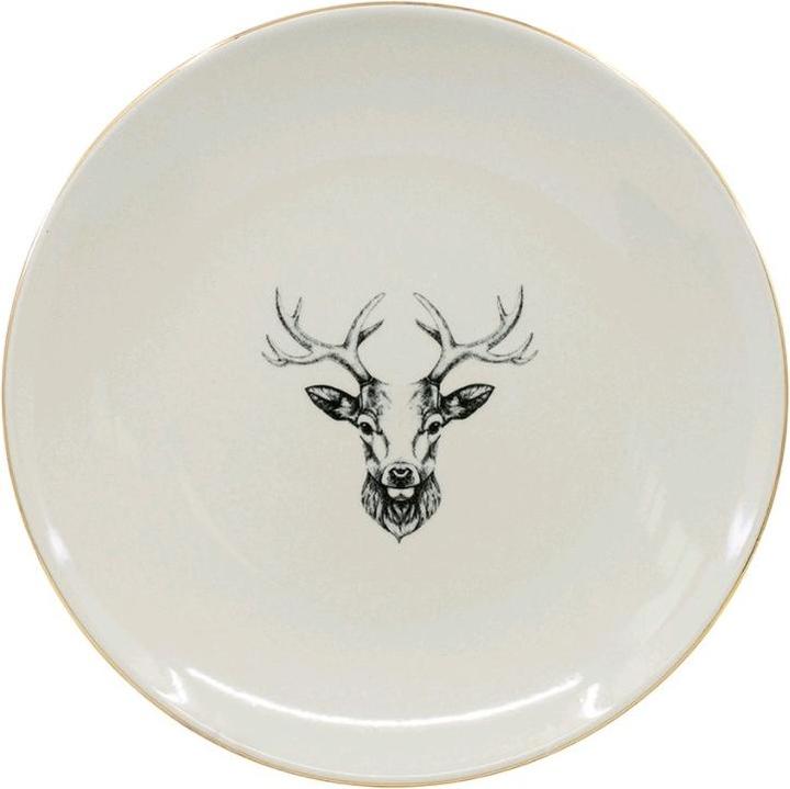 Image du produit Kadastar Oh Deer! Assiette à hors-d'oeuvre Cerf 21 cm (1 x, 21 cm)