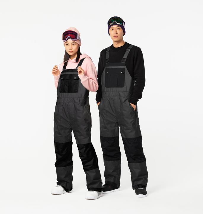 Actual product image Dreamscape Snowboard trousers dungarees adults waterproof - 500 black (XL)