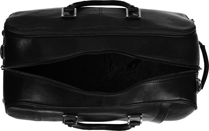 Produktbild The Vegan Cow Chesterfield Brand Leren Trolley Reistas Zwart Jayven (42 l)