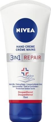 Produktbild NIVEA 3in1 Repair Hand Cream regenerujący krem do rąk 75ml (75 ml)