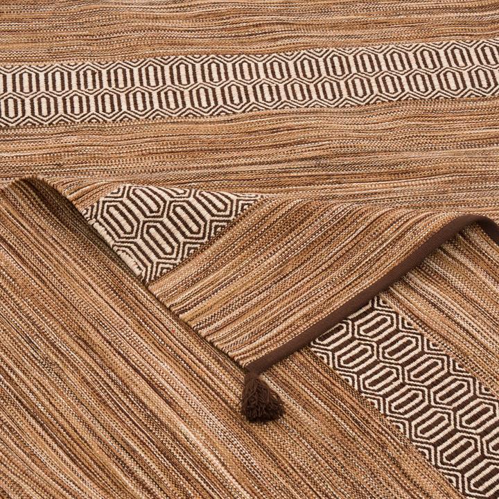 Produktbild Pergamon Natur Baumwolle Teppich Kelim Toskana (170 x 240 cm)