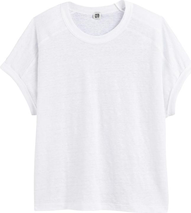 La Redoute Collections T-Shirt aus Leinen mit Rundhalsausschnitt