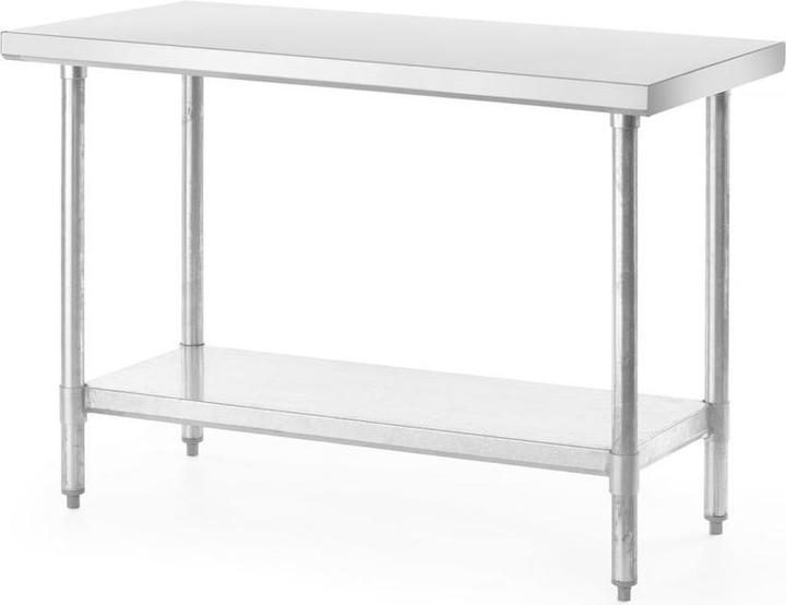 Immagine prodotto Hendi Tavolo da lavoro in acciaio inox 1400x600x880 mm (140 cm, 60 cm)