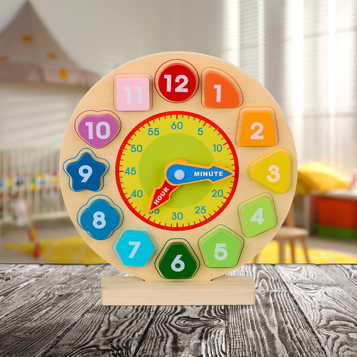 Actual product image Relaxdays Learning clock