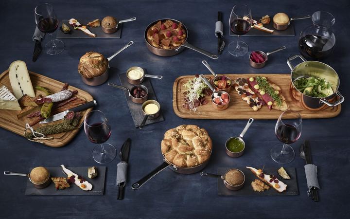 Produktbild Scanpan Stielkasserolle Maitre D’ Ø 16 cm - Induktion (16 cm, Stielkasserolle, Edelstahl, Kupfer)