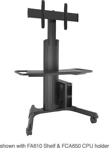 Image du produit Chief MPAUB - Chariot multimédia - noir - écran plat - 56,7 kg - 94 cm (37 pouces) (65", 56.70 kg)