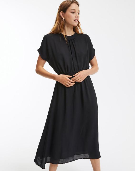 Immagine prodotto La Redoute Collections Maxi abito svasato con vita smocked (38)