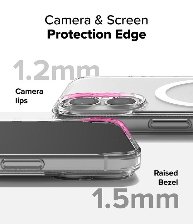 Produktbild Ringke Case for iPhone 16 FUSION MAGNETIC MATTE CLEAR (Apple iPhone 16)