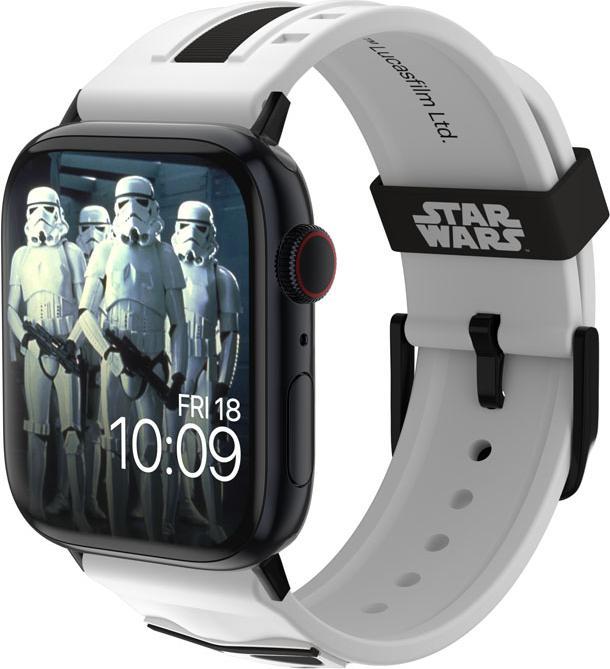Produktbild Moby Fox Star Wars - Apple Watch Armband 38/40/41/42/44/45/49 mm (Stormtrooper 3D) (Silikon)