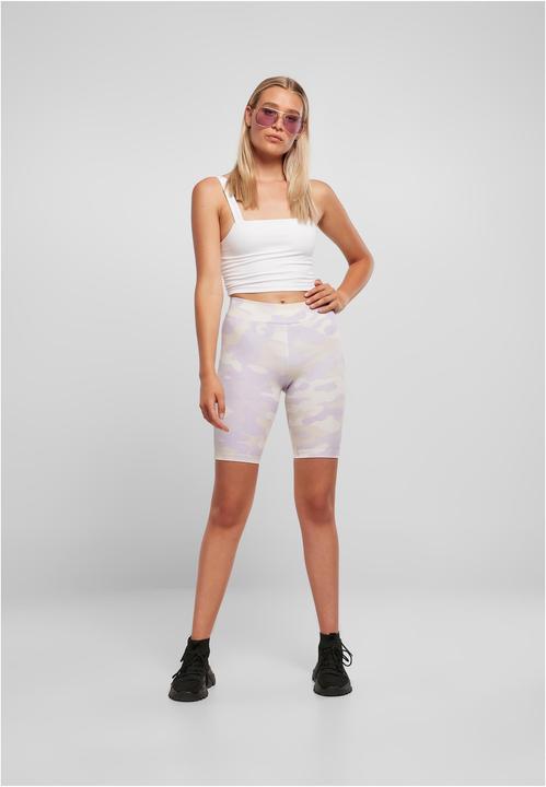 Image du produit Urban Classics Ladies High Waist Camo Tech Cycle Shorts (XL)