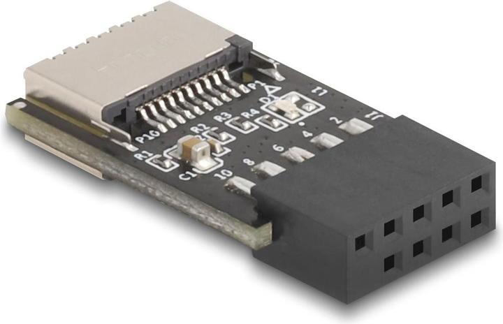 Actual product image Delock USB 2.0 adapter post socket to internal USB Type-E key (USB)