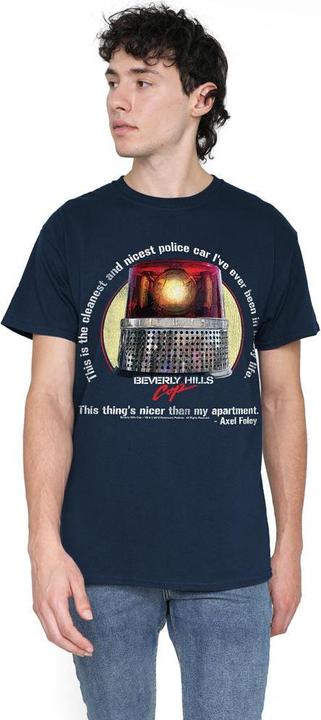 Produktbild Beverly Hills Cop Nicest Police Car TShirt (S)
