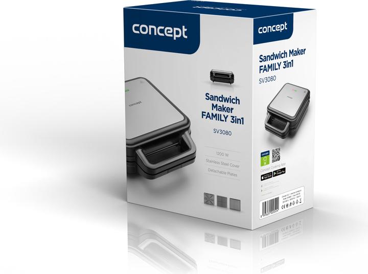 Actual product image Concept Opiekacz do kanapek 3w1 SV3080