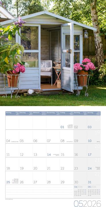 Image du produit In meinem Garten Kalender 2026 - 30x30 (30 x 30 cm, Couverture rigide, Allemand, Français, Anglais, Italien)